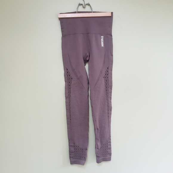 Gymshark ENERGY+ SEAMLESS LEGGINGS in Rose Taupe Size XS - Picture 8 of 12